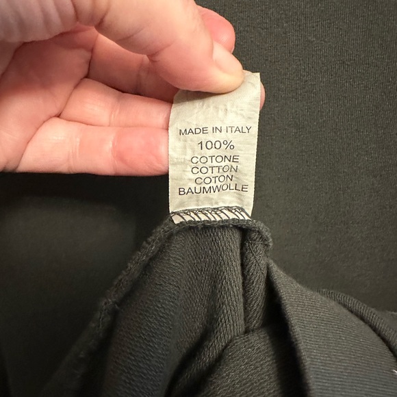 Tunic sweater! Khaki with  fine corduroy pockets. Great for Fall! M/L - Picture 3 of 4